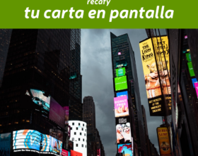 Tu carta en pantalla. Digital Signage.